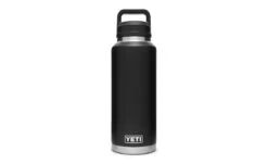 YETI Rambler 46 Oz Bottle With Chug Cap -BBQ Depot 200566 Drinkwater Product Launch 46oz Bottle Front Black 1680x1024 1