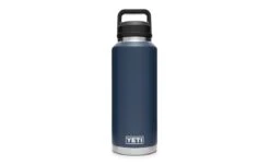 YETI Rambler 46 Oz Bottle With Chug Cap -BBQ Depot 200566 Drinkwater Product Launch 46oz Bottle Front Navy 1680x1024 1
