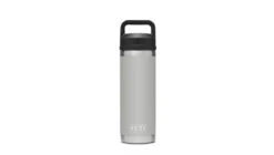 YETI Rambler 18 Oz Bottle With Chug Cap -BBQ Depot 200614 Rambler 18oz Bottle Chug Cap Front Granite Gray 795x450 1