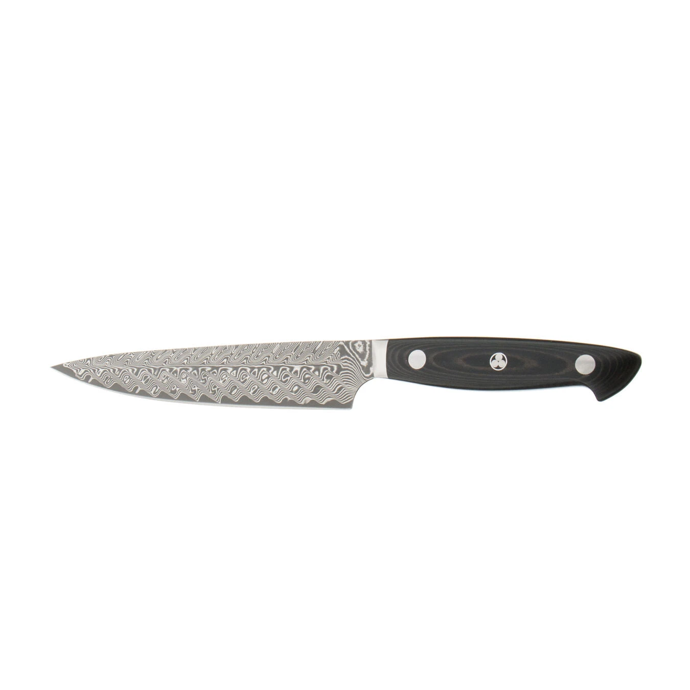 Zwilling Bob Kramer – Euroline Stainless Damascus Collection: 5.5" Prep Knife 2 Zwilling Bob Kramer – Euroline Stainless Damascus Collection: 5.5" Prep Knife - Image 2