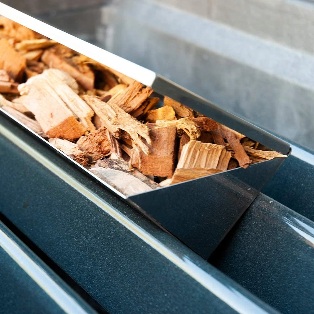 Charcoal Companion Stainless Steel V-Shape Smoker Box 4 Charcoal Companion Stainless Steel V-Shape Smoker Box - Image 4