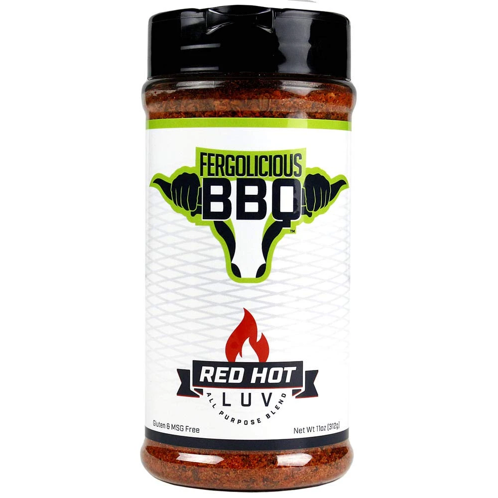 Fergolicious BBQ Red Hot LUV Rub – 11 OZ 1 Fergolicious BBQ Red Hot LUV Rub – 11 OZ