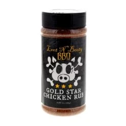 Loot N' Booty BBQ Gold Star Chicken Rub – 14 OZ