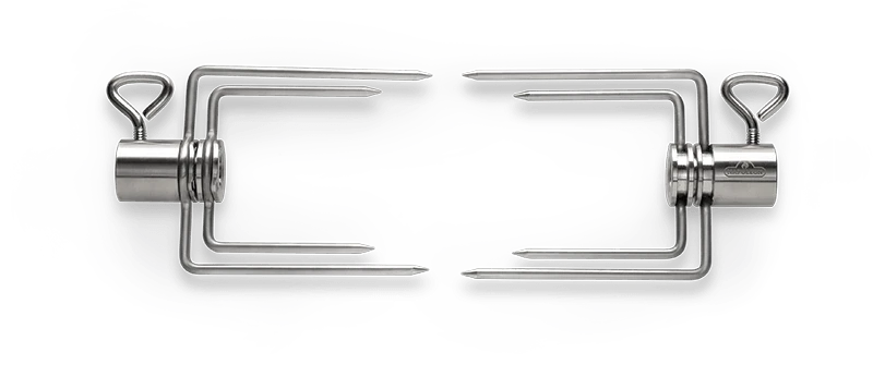 Napoleon Commercial Quality Collapsible Rotisserie Forks 69002 1 Napoleon Commercial Quality Collapsible Rotisserie Forks 69002