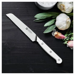 Zwilling Pro Le Blanc 5" Serrated Utility Knife -BBQ Depot 750047239
