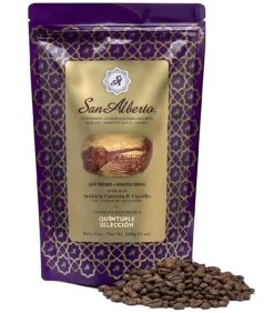 San Alberto Whole Bean Coffee 12 Oz.