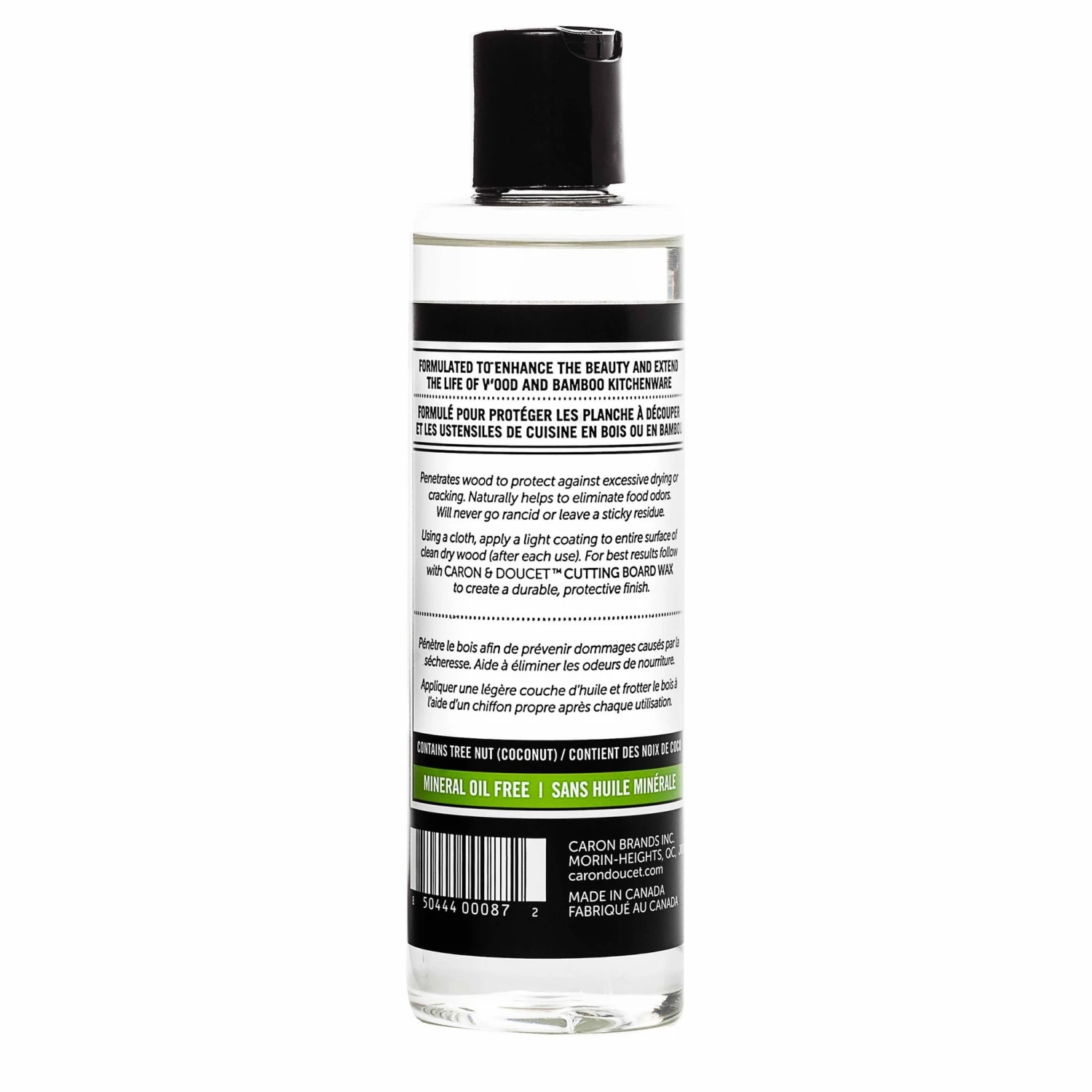 Caron & Doucet Cutting Board Conditioning Oil 2 Caron & Doucet Cutting Board Conditioning Oil - Image 2