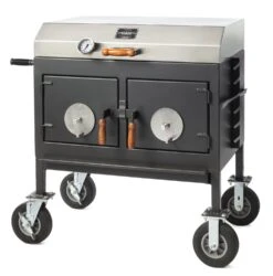 Flattop Adjustable Charcoal Grill -BBQ Depot Flat Top Charcoal 3