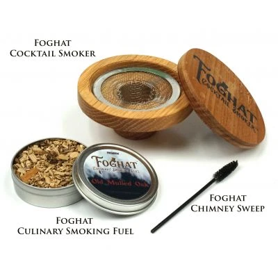 Foghat™ Cocktail Smoker W/ Bourbon Barrel Oak Sampler 4 Foghat™ Cocktail Smoker W/ Bourbon Barrel Oak Sampler - Image 4