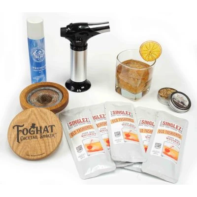 Foghat™ Smoked Old Fashioned Cocktail Kit W/ 5 Old Fashioned Cocktail Mixes 1 Foghat™ Smoked Old Fashioned Cocktail Kit W/ 5 Old Fashioned Cocktail Mixes