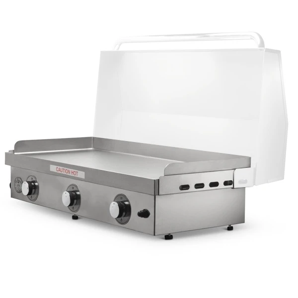 3 Burner Stainless Griddle - GFE105 2 3 Burner Stainless Griddle - GFE105 - Image 2