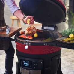Kamado Joe Konnected Joe Digital Charcoal Grill And Smoker IN-STOCK NOW -BBQ Depot KJ15041123 15 LifestyleFood