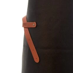 Xapron Kansas Leather Apron -BBQ Depot Kansas Black Zoom