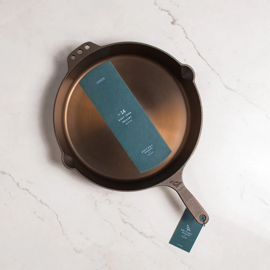 Smithey Ironware No. 14 Traditional Cast Iron Skillet 1 Smithey Ironware No. 14 Traditional Cast Iron Skillet