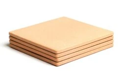 Pizzacraft 7.5" ThermaBond™ Mini Pizza Stone Tiles – Set Of 4