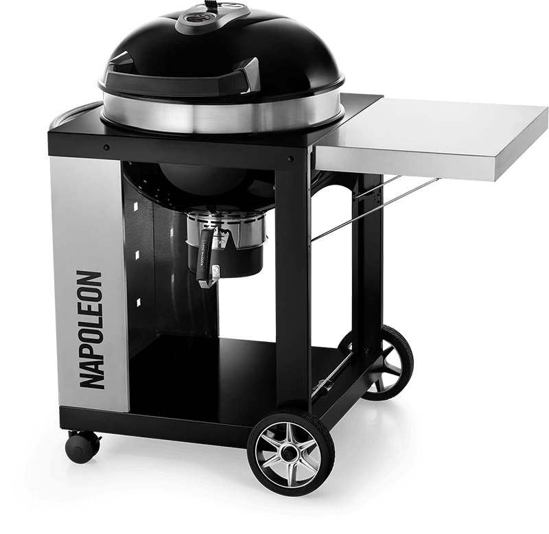 Napoleon Pro Cart Charcoal Kettle Grill PRO22K-CART-2 1 Napoleon Pro Cart Charcoal Kettle Grill PRO22K-CART-2