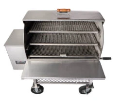 Stainless Steel Maverick 2000 Wood Pellet Grill -BBQ Depot Pitts 376 Edit 1200x1013 1