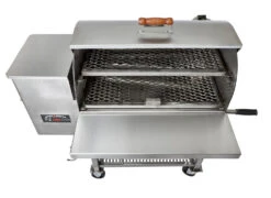 Stainless Steel Maverick 850 Wood Pellet Grill -BBQ Depot Pitts and Spitts0173