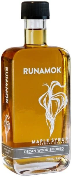Runamok: Pecan Wood Smoked Maple Syrup