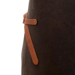 Xapron Utah Leather Apron -BBQ Depot Utah Choco Zoom