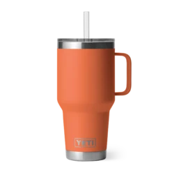 YETI Rambler 35 Oz Mug W/ Straw Lid -BBQ Depot W 220078 site studio 1H23 Drinkware Rambler 35oz Straw Mug High Desert Clay Front 0128 Primary B 2400x2400 09f0e8f8 178a 43e7 8a08 e092b48b92e0