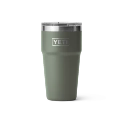 YETI Rambler 16 Oz Stackable Pint W/ Magslider Lid -BBQ Depot W 220111 2H23 Color Launch site studio Drinkware Rambler 16oz Pint Camp Green Front 4121 Primary B 2400x2400 df88f081 dcf4 4141 9394 a0059afc66d1