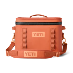 YETI Hopper Flip 18 -BBQ Depot W site studio Soft Coolers Hopper Flip 18 High Desert Clay Front Strap 10745 Primary B 2400x2400 b905d42c 9edb 411f 8497 8d7e42af7bea