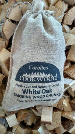 Carolina Cookwood Smoking Wood Chunks 10 Carolina Cookwood Smoking Wood Chunks -BBQ Depot White Oak Chunks 1