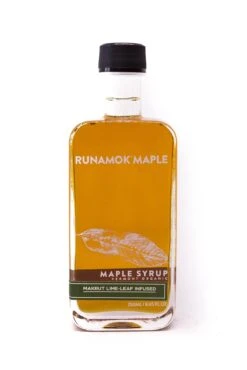 Runamok: Makrut Lime-Leaf Infused Maple Syrup