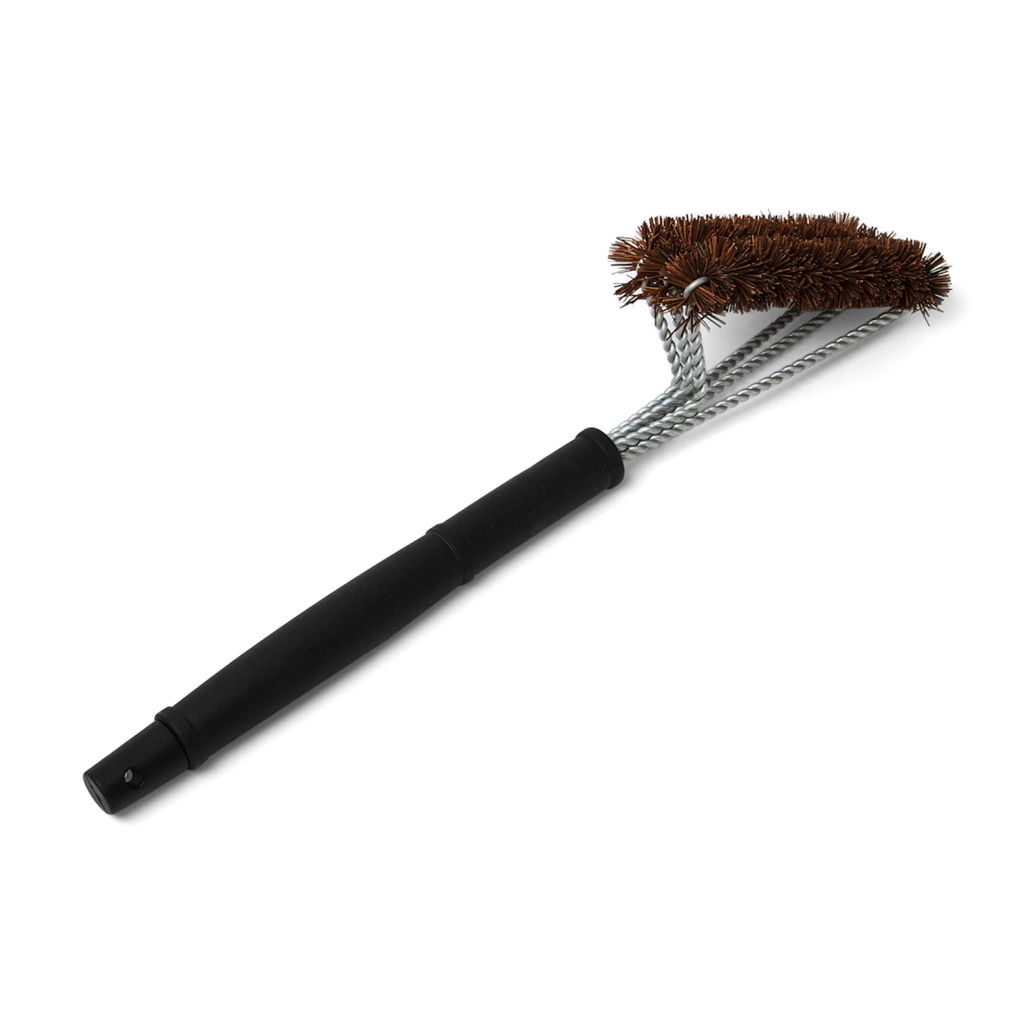 Outset 3-Head Coconut Fiber Verde Series Grill Brush 1 Outset 3-Head Coconut Fiber Verde Series Grill Brush