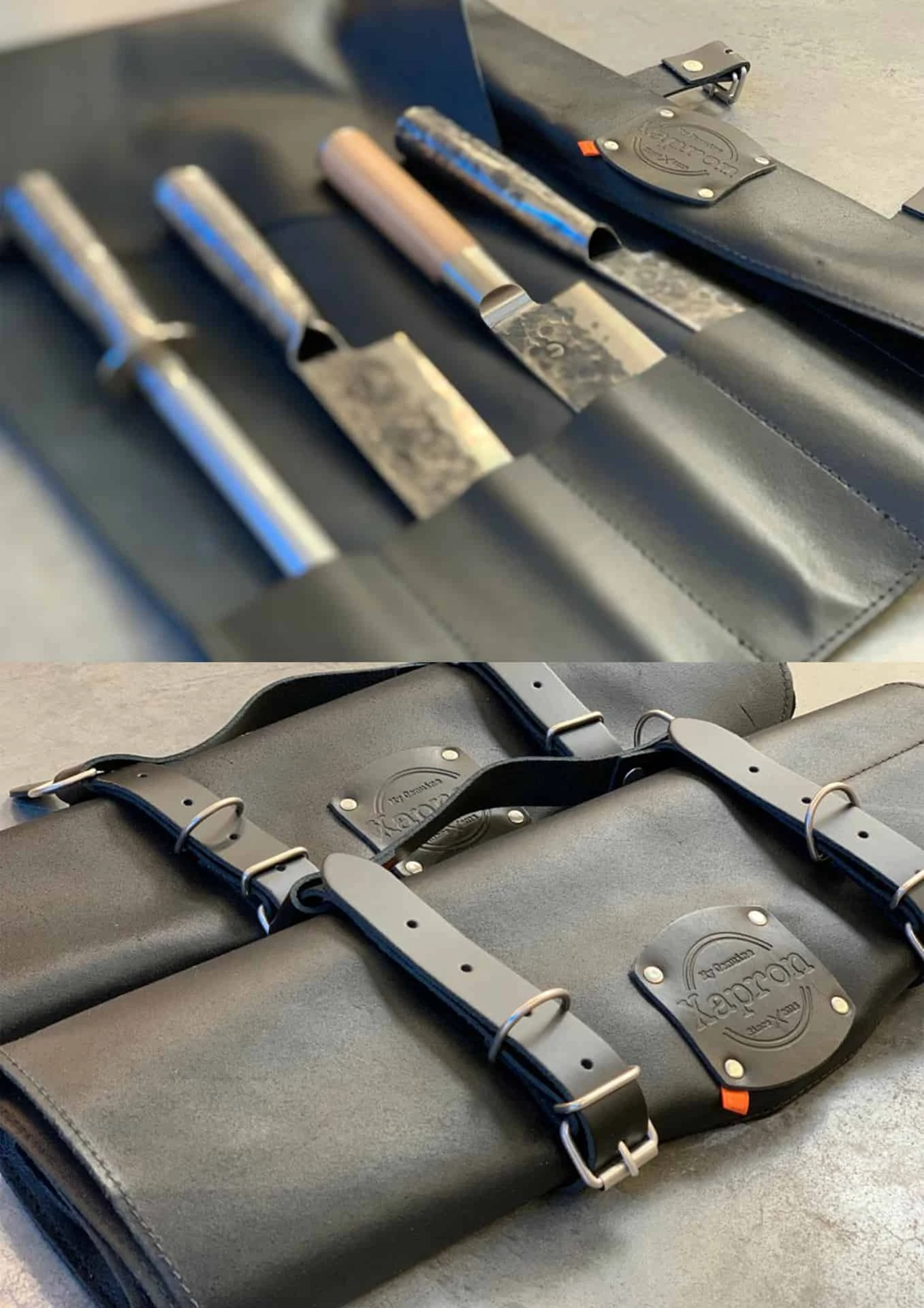 Xapron XL Leather Knife Roll 4 Xapron XL Leather Knife Roll - Image 4