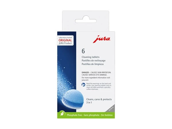 JURA 3-Phase Cleaning Tablets (6 PK) 1 JURA 3-Phase Cleaning Tablets (6 PK)