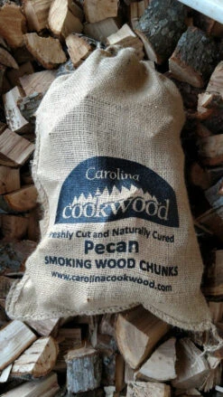 Carolina Cookwood Smoking Wood Chunks 13 Carolina Cookwood Smoking Wood Chunks -BBQ Depot pecan 576x1024 1