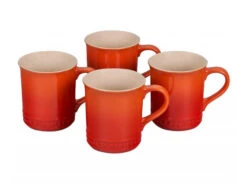 Le Creuset Seattle 400 Ml. Mugs, Set Of 4 -BBQ Depot pg90433a 002