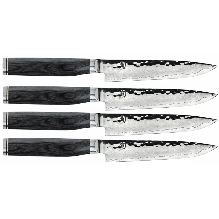 Shun Premier Grey 4-Piece Steak Knife Set 2 Shun Premier Grey 4-Piece Steak Knife Set - Image 2
