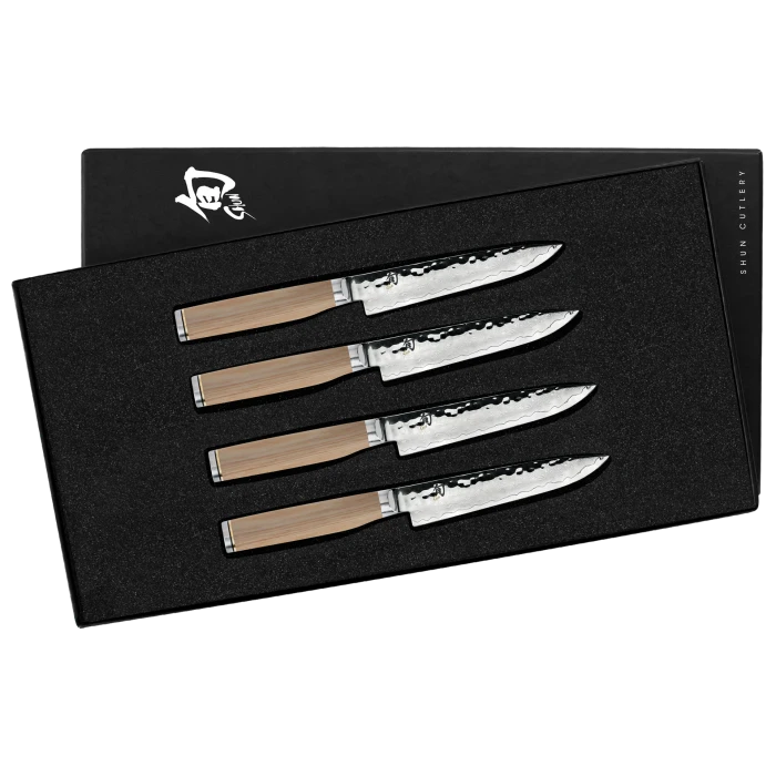 Shun Premier Blonde 4-Piece Steak Knife Set 2 Shun Premier Blonde 4-Piece Steak Knife Set - Image 2