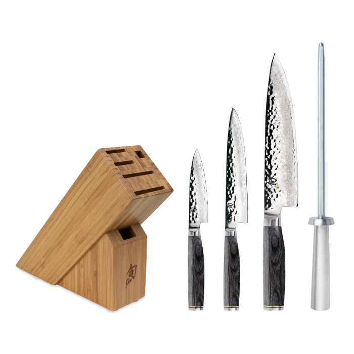 Shun Premier Grey 5-Piece Starter Block Set 1 Shun Premier Grey 5-Piece Starter Block Set